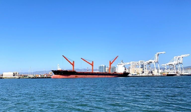 Port of Oakland sediments dredging