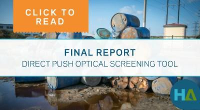 Final Report - Direct Push Optical Push Screening Tool