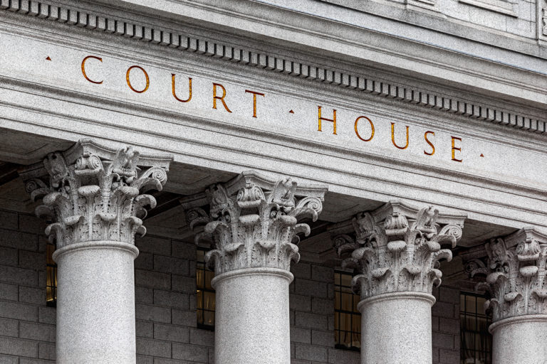 Court house columns