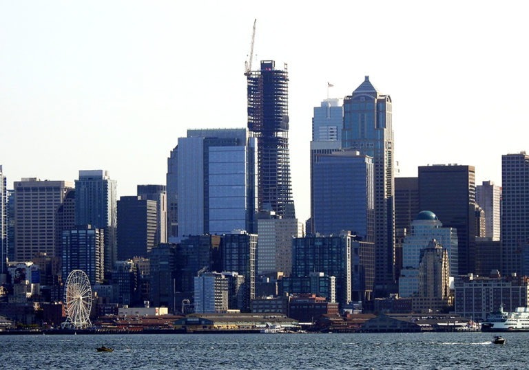 Seattle Skyline,  Rainier Square Tower