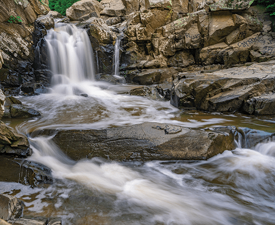 McLean waterfall.