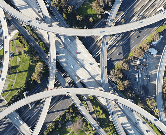 "Oakland interchange."