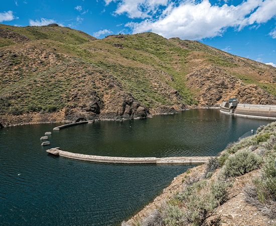 Lake in Elko, Nevada. 