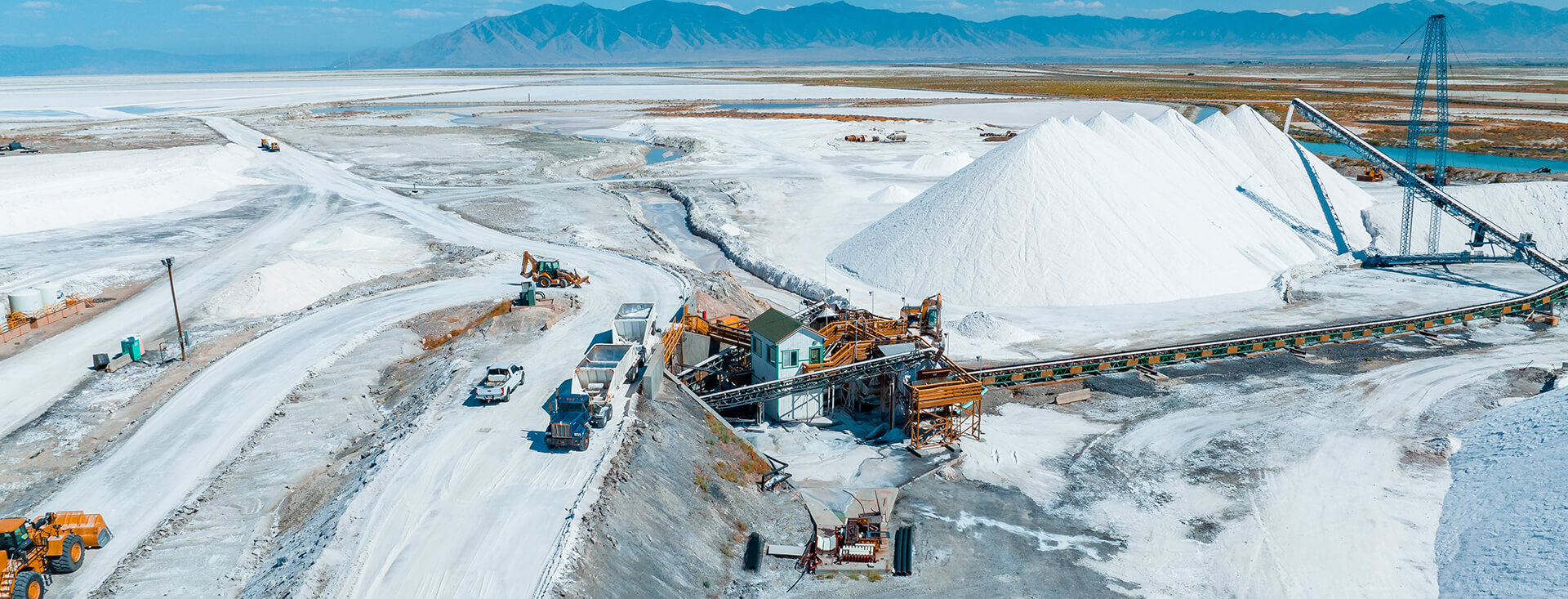 Lithium mining operation